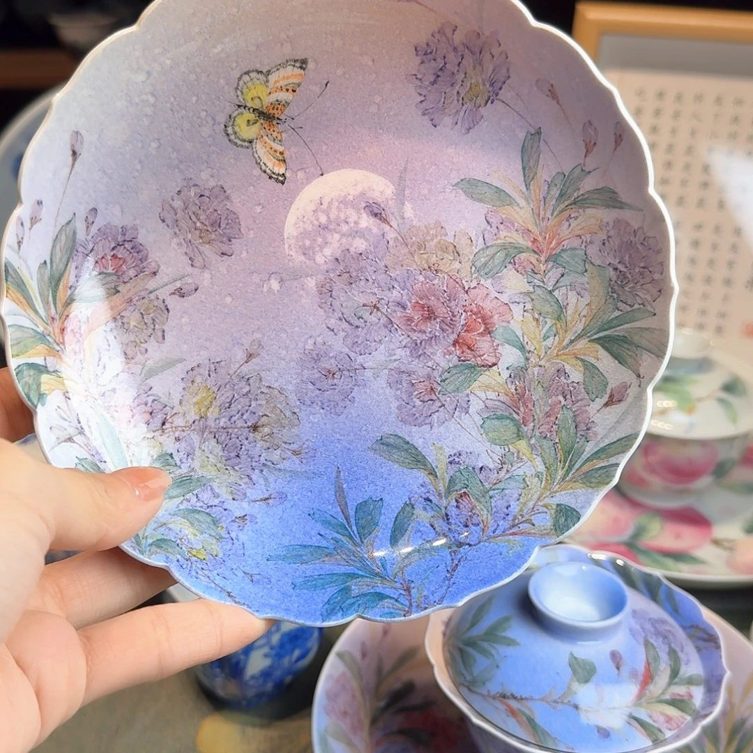 小***儿满蹊堂锤丝海棠壶承