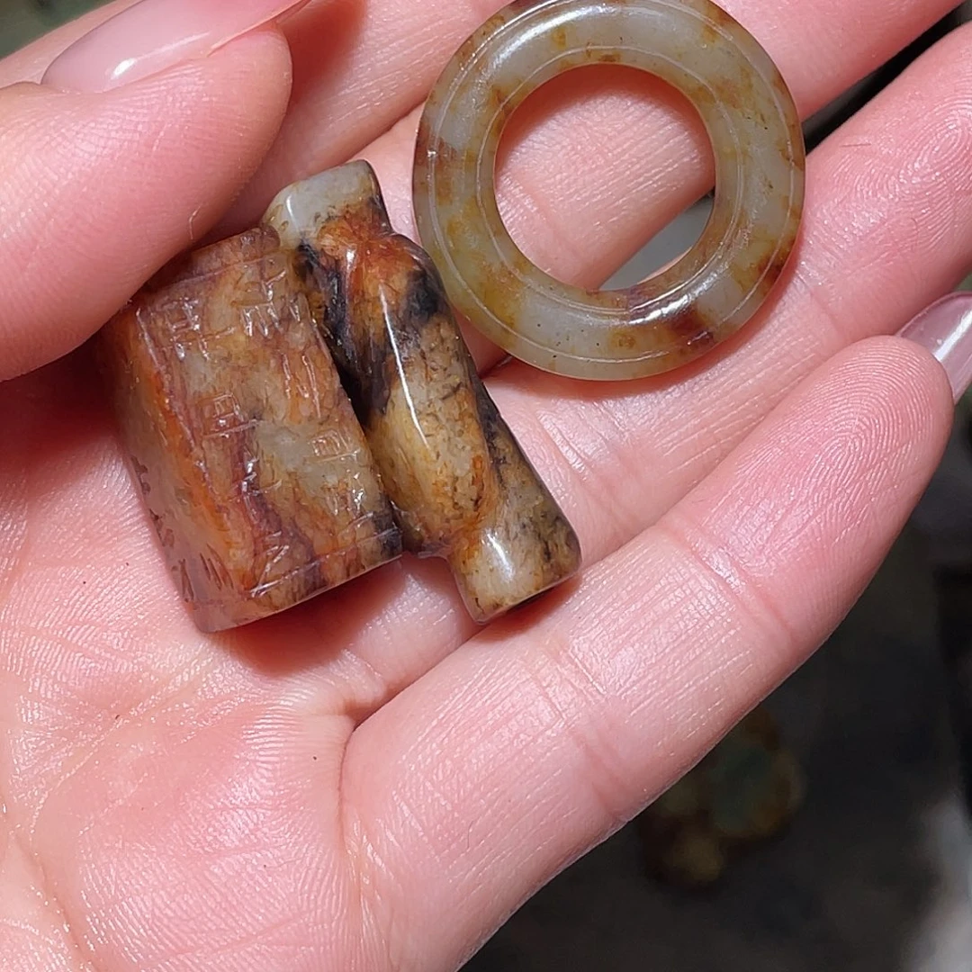 和田玉（糖玉）未镶嵌挂件