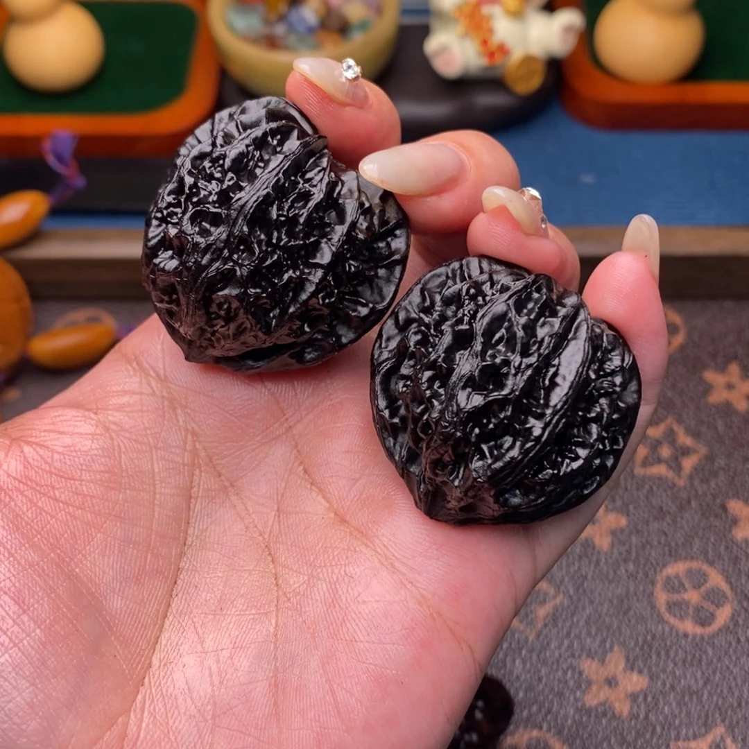 齐***具吊坠文玩核桃39宫灯
