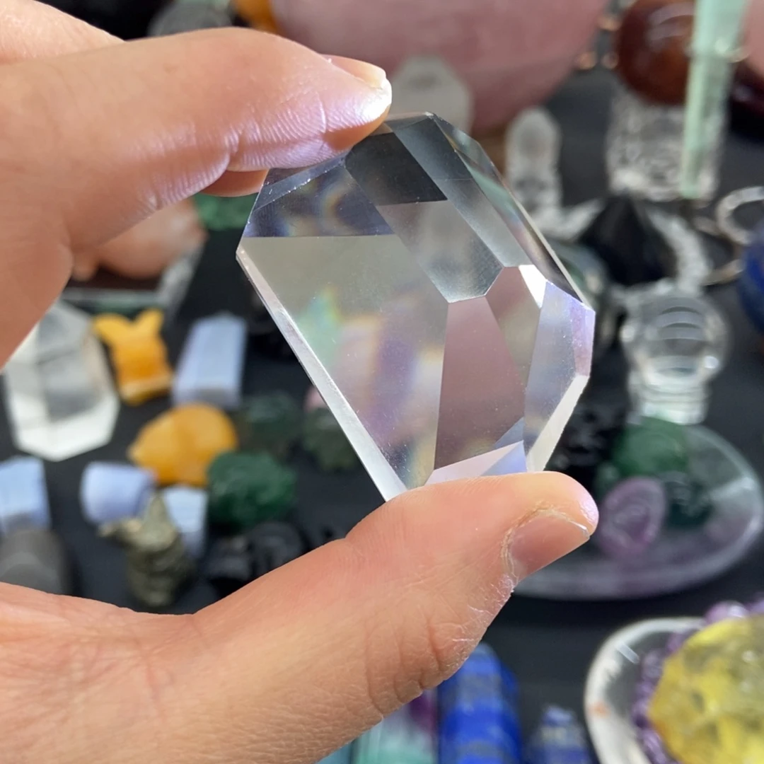 珠宝半成品水晶未镶嵌