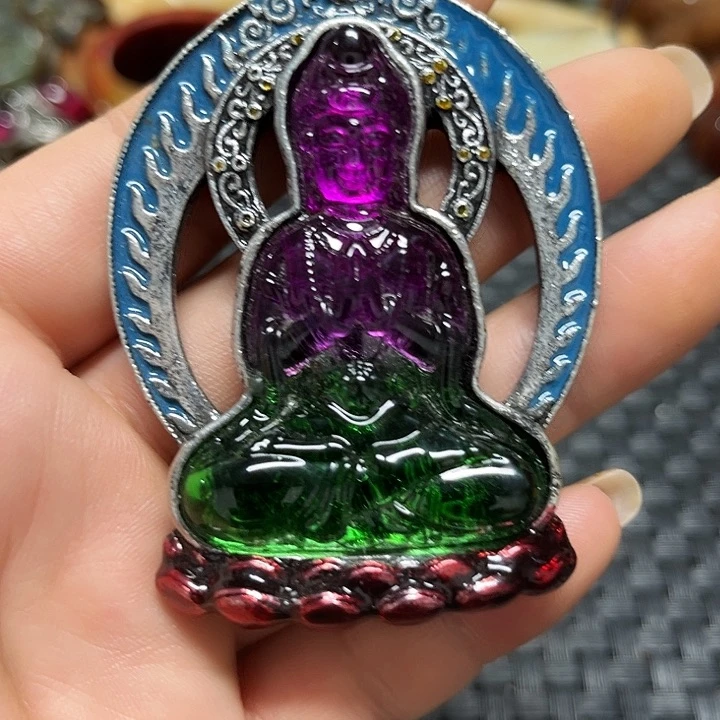 紫金钵盂菩提吊坠