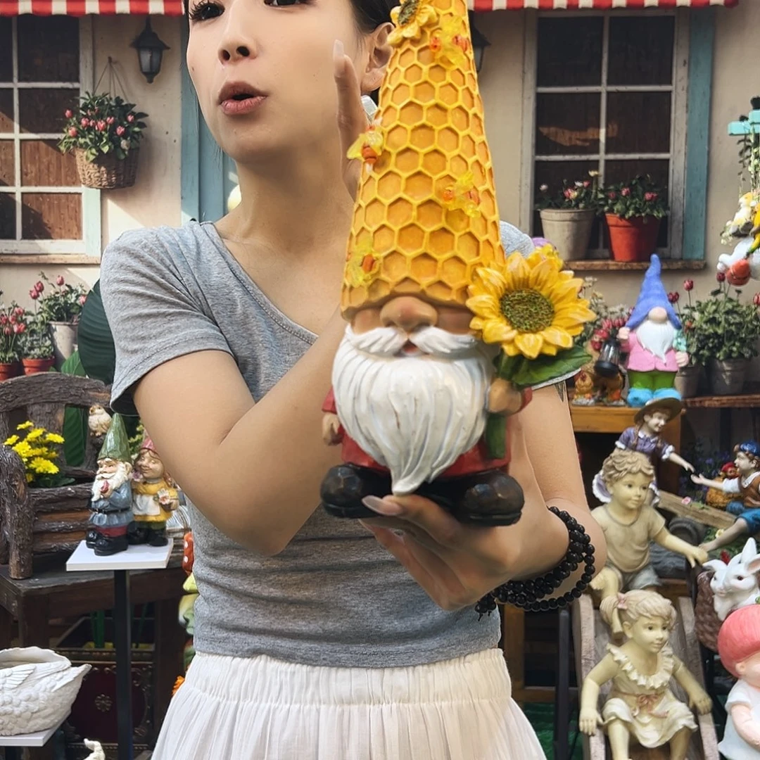 摆件花园摆件红红火火