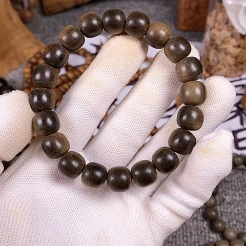 檀香木手串/手链老山檀香阴沉10/11老型珠