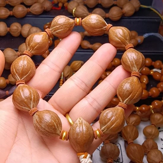 橄榄核手串/手链橄榄核手串鸡血红实心1.8*2.4