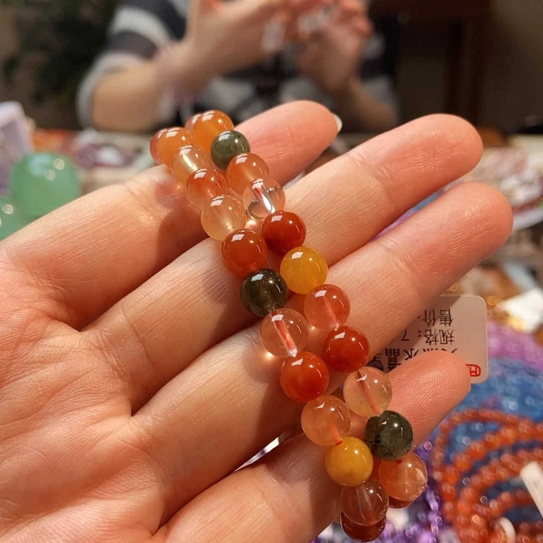 水晶手链未镶嵌兜****?水晶7.8