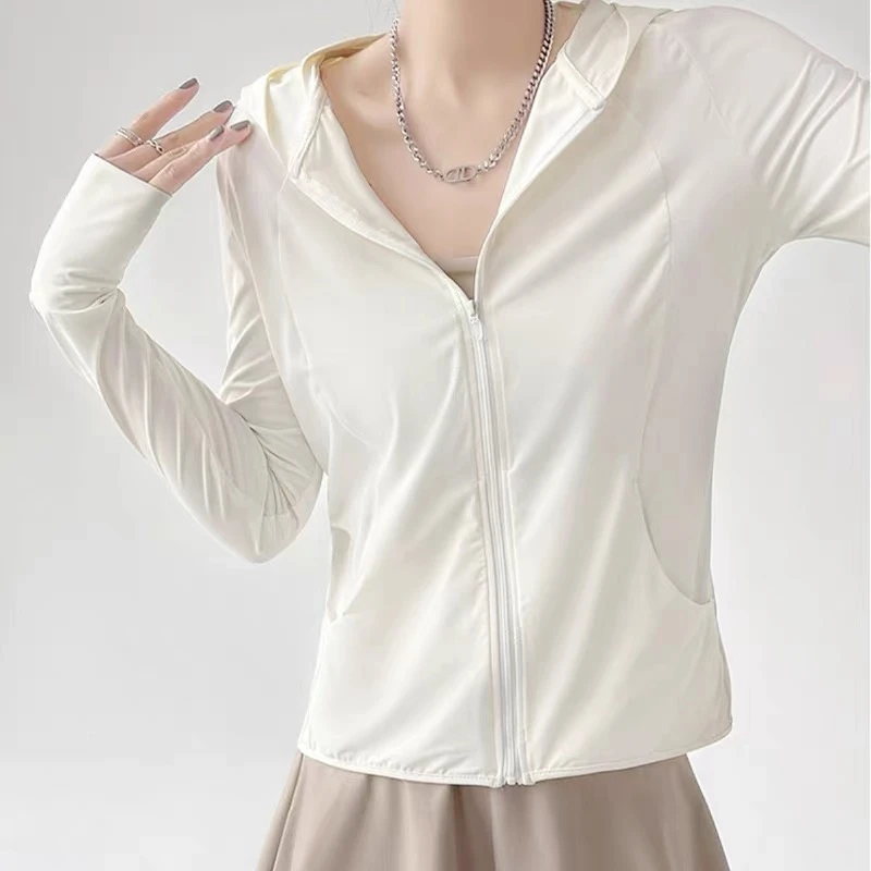 （XI ZI女装）6022防洒修身时尚户外防紫外线透气瑜伽服