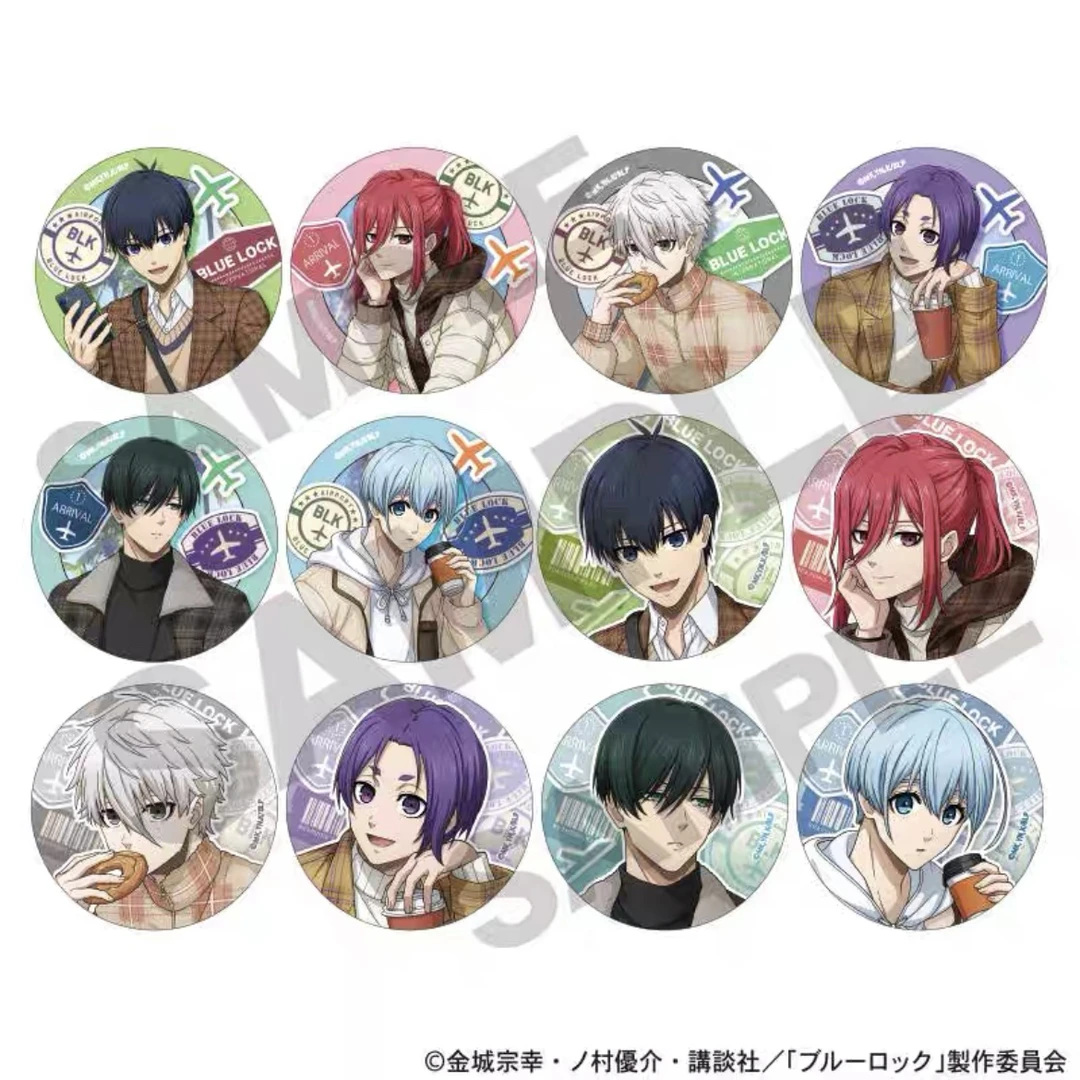 【正版日谷】蓝色监狱 旅行系列 吧唧 盲盒