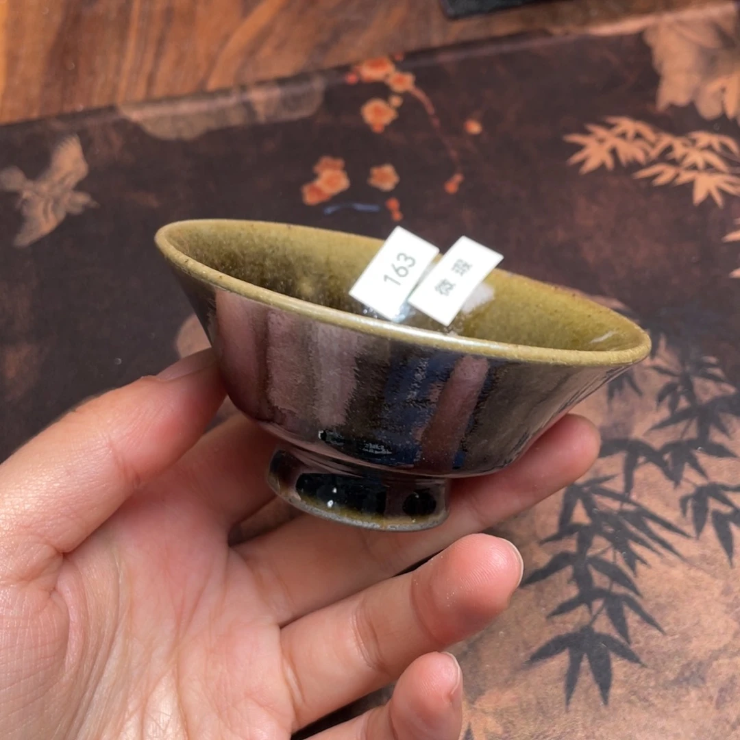 茶盏163 福临号建盏主人杯微瑕