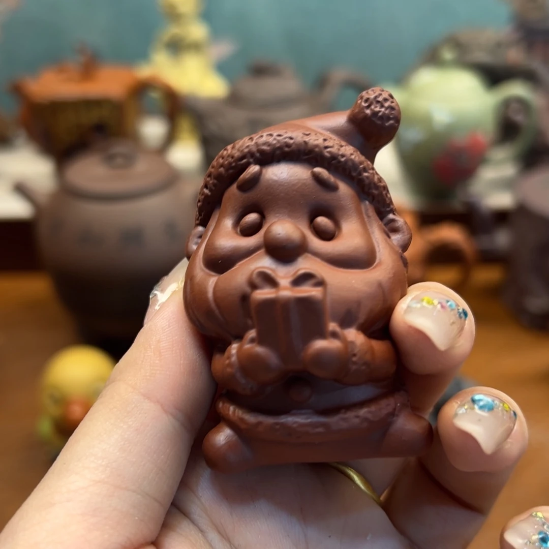 紫砂雕宠小器高品