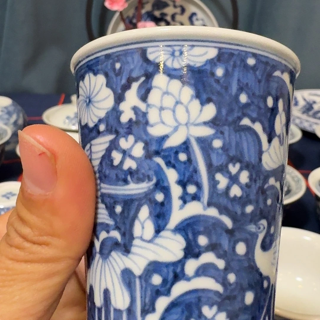 青风瓷影手工手绘