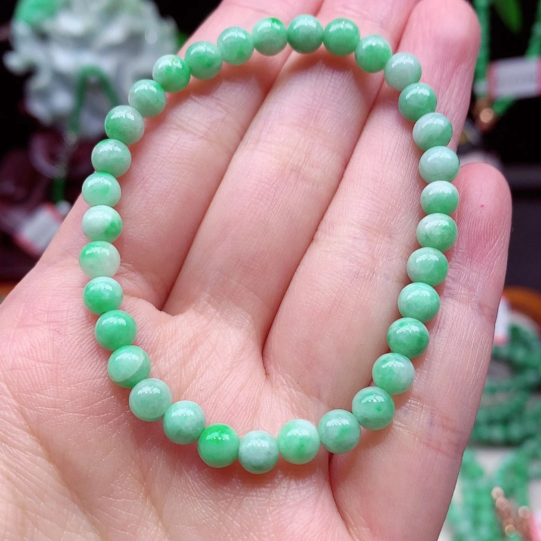 翡翠未镶嵌手链翡翠