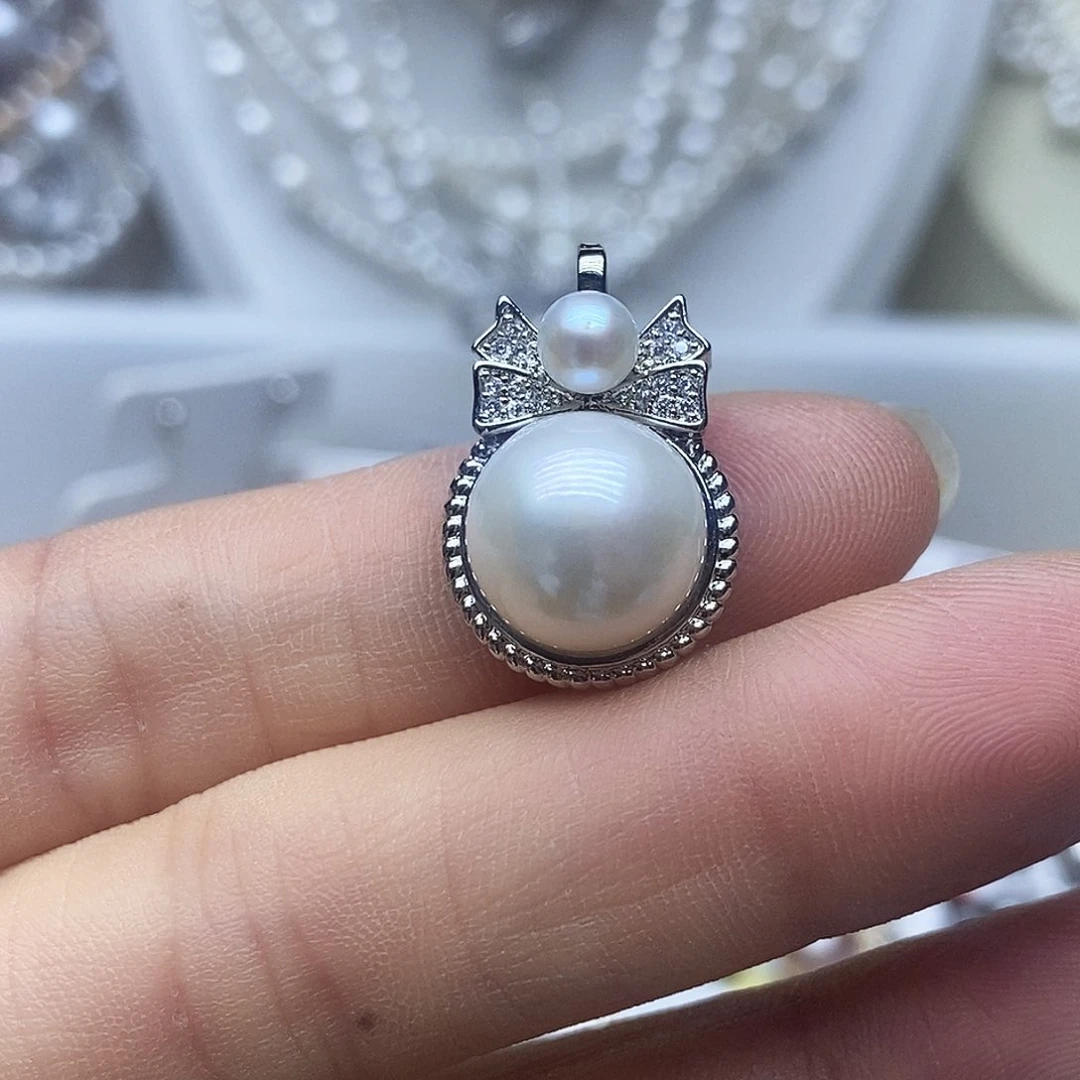 未镶嵌吊坠淡水珍珠