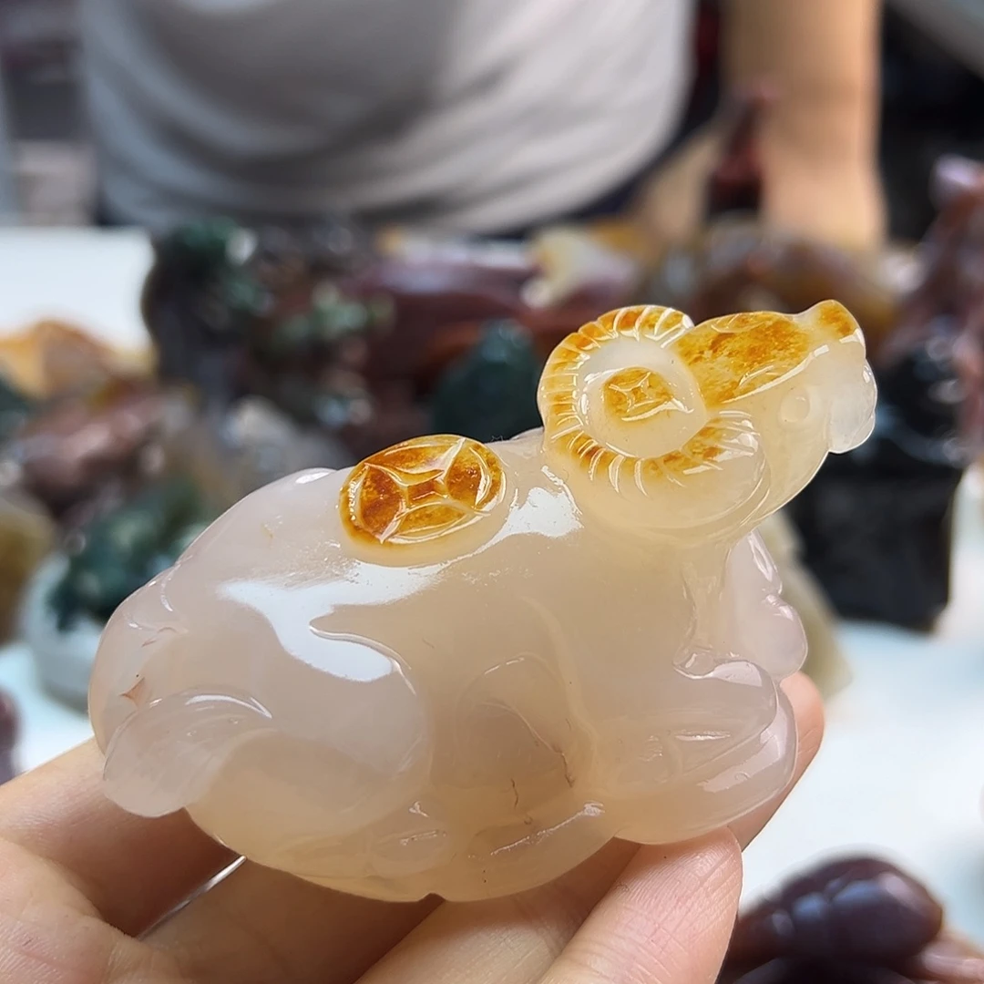 玛瑙/玉髓未镶嵌颈饰