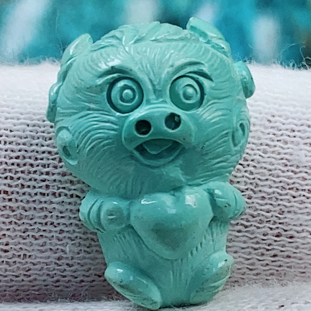 绿松石未镶嵌原矿无优化