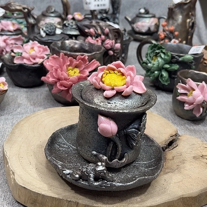 垚焱柴烧茶具分享