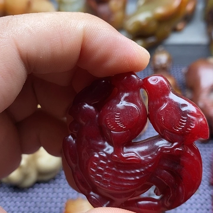 未镶嵌蛇纹石玉颈饰