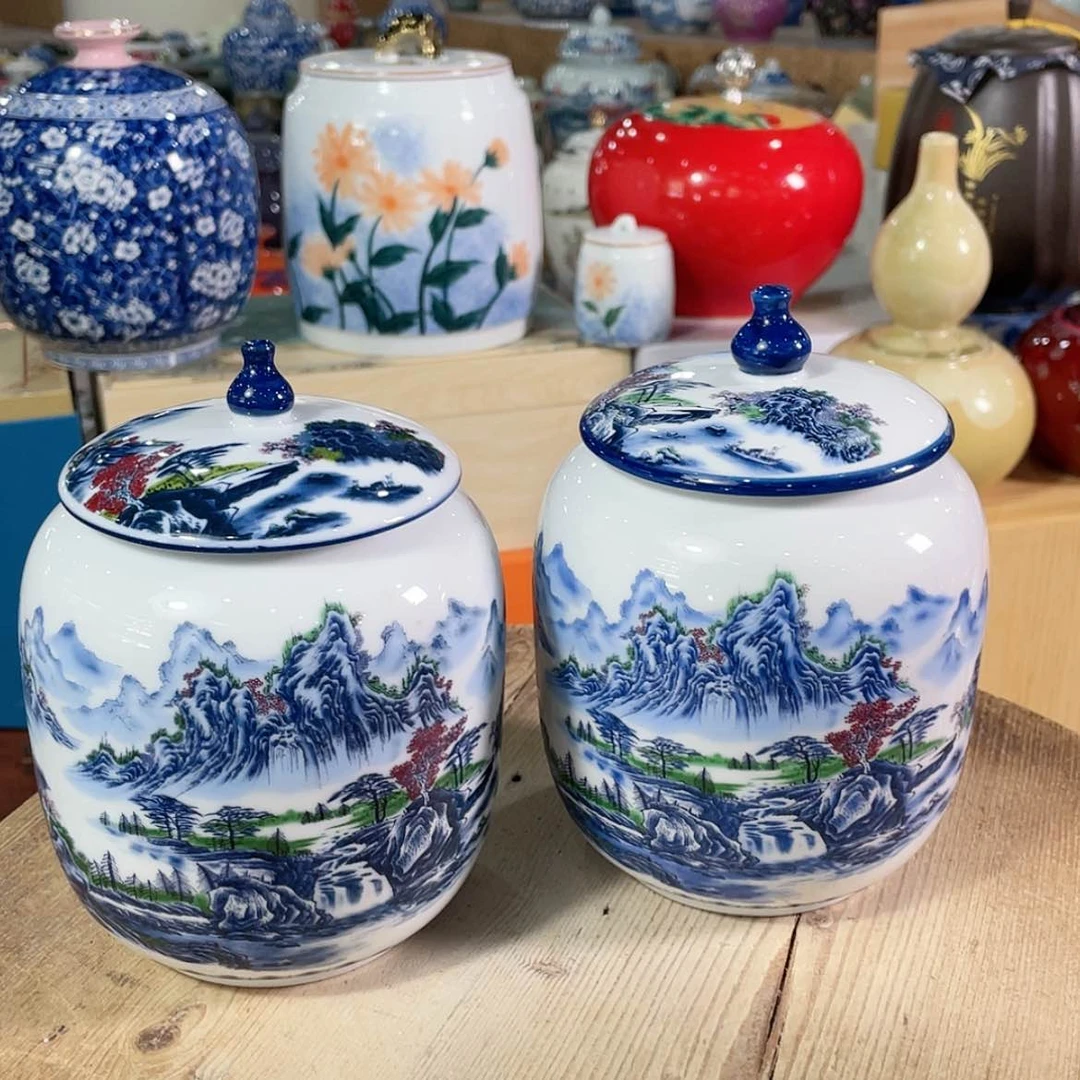 【闪购商品】罐陶瓷茶叶罐密封罐