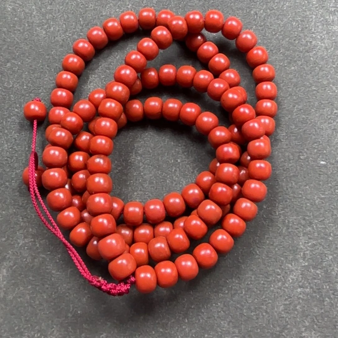 南红玛瑙手链未镶嵌猫**佬