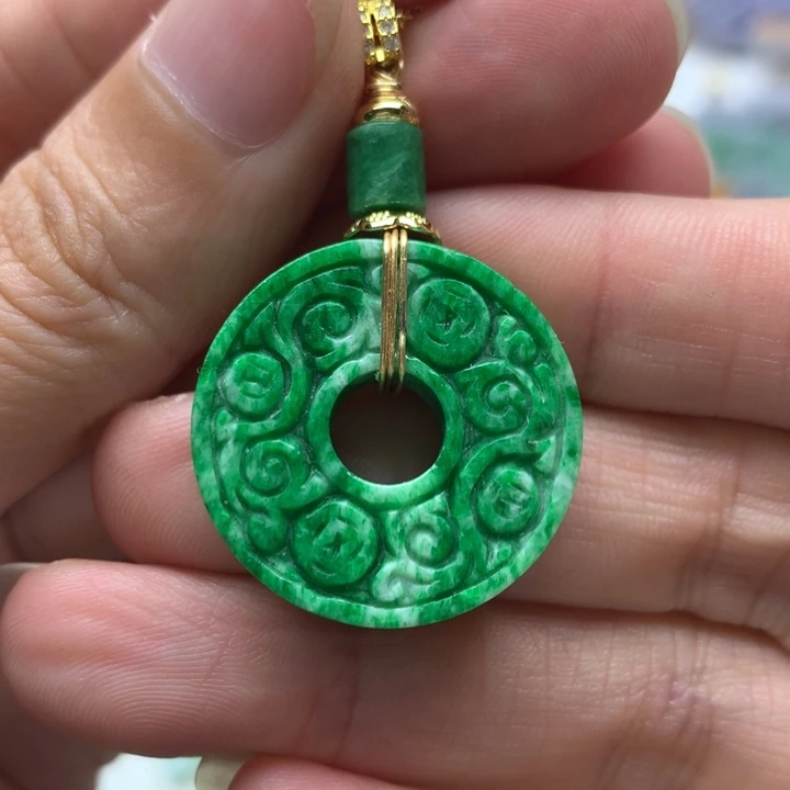 颈饰未镶嵌翡翠翡翠