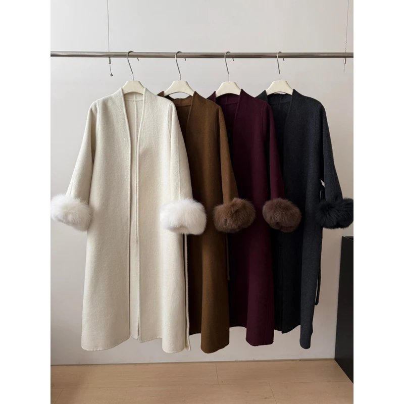 【双面羊毛001-200】女装新款设计师双面羊毛大衣集合链接