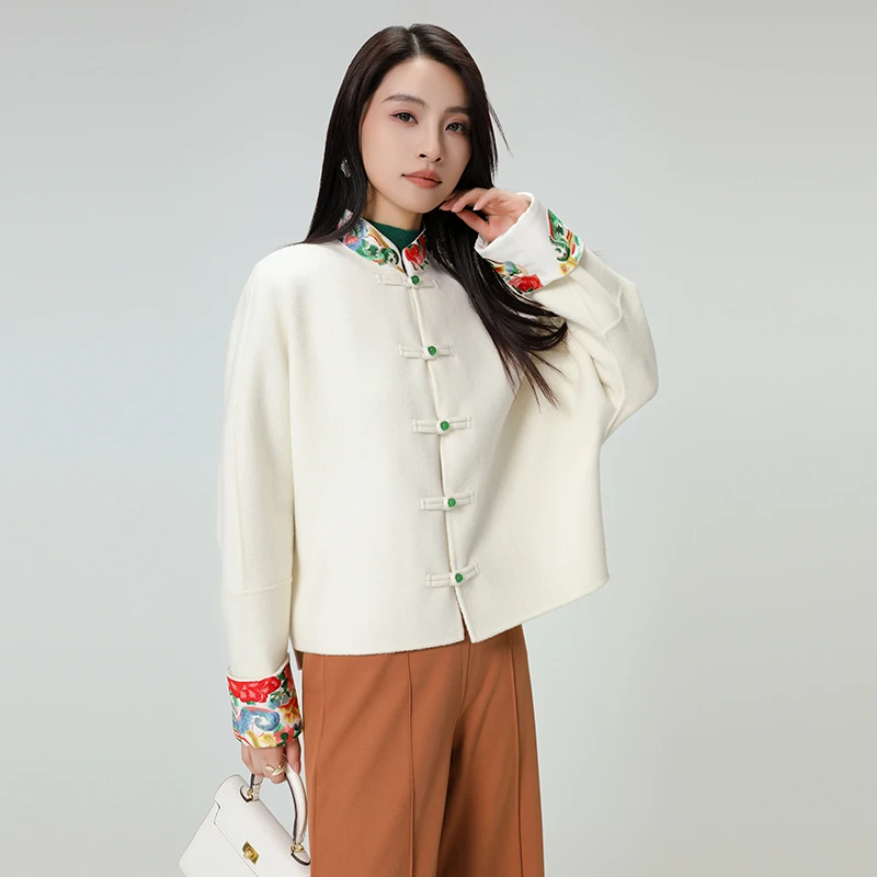 外套古风女装上衣复古中式中国风民族风绣花百搭气质秋冬88015