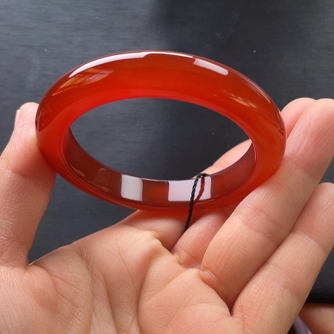 玛瑙/玉髓未镶嵌手镯54圈口
