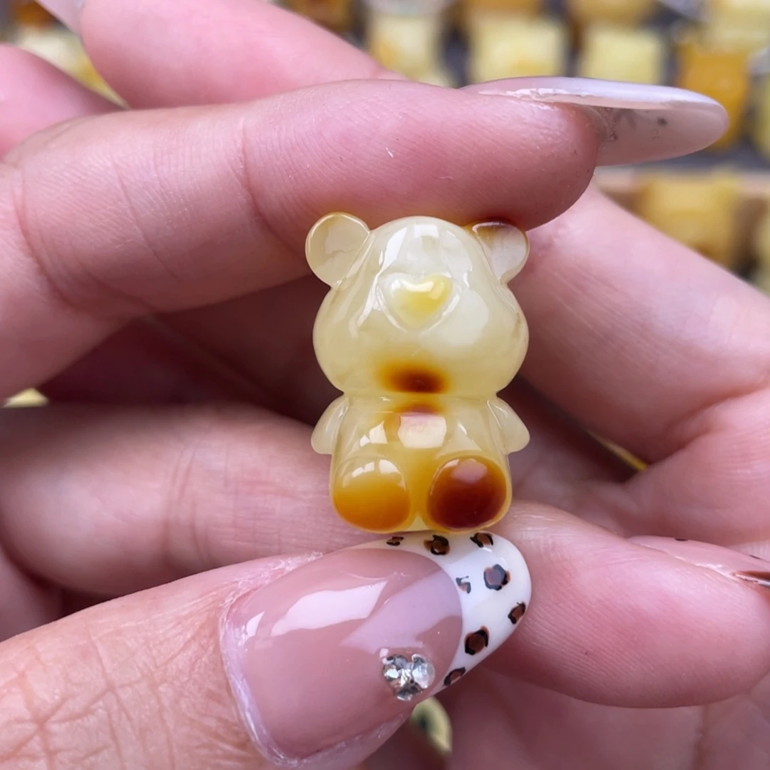 裸石琥珀未镶嵌蜜蜡