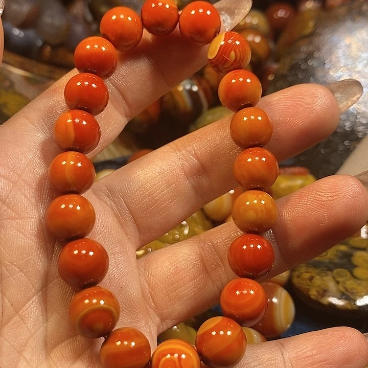 玛瑙/玉髓手链未镶嵌用****9