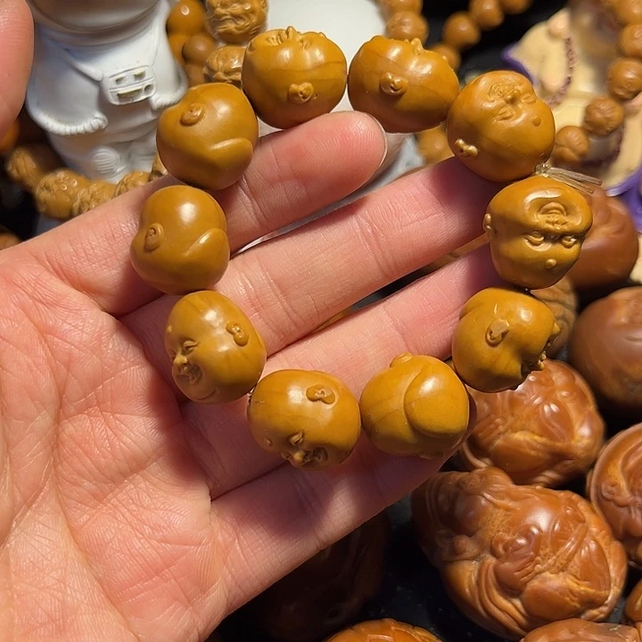 手串/手链橄榄核十分开心