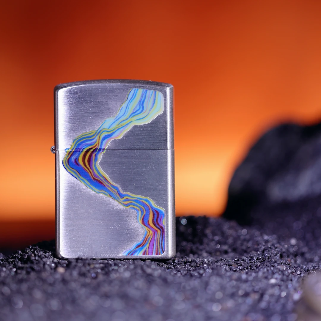 【火机云仓】ZORRO川流不息官二代内胆煤油打火机