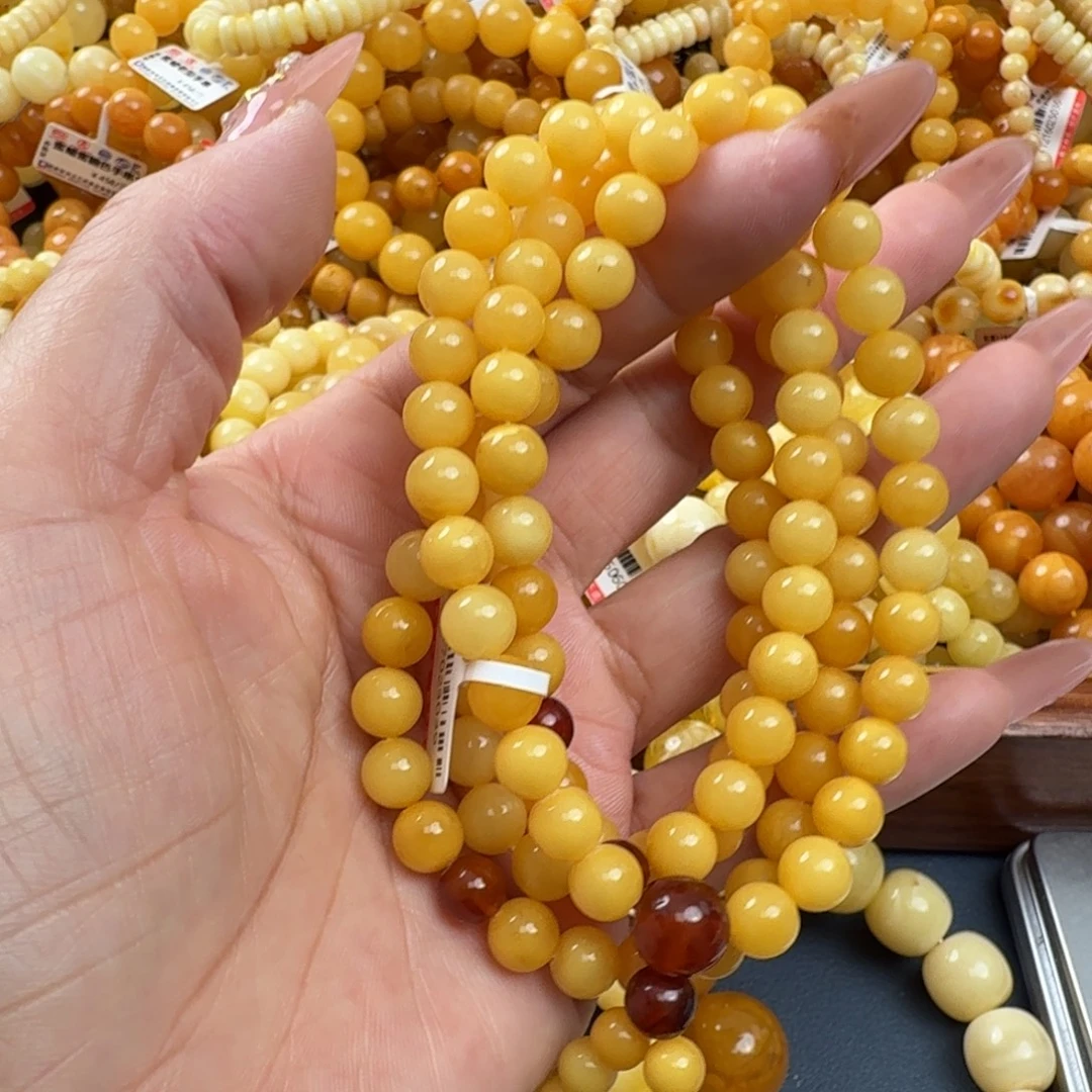 琥珀未镶嵌珠宝奇石