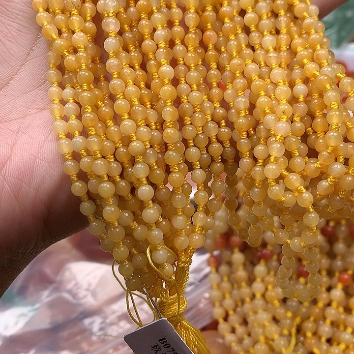 石英质玉未镶嵌颈饰4mm