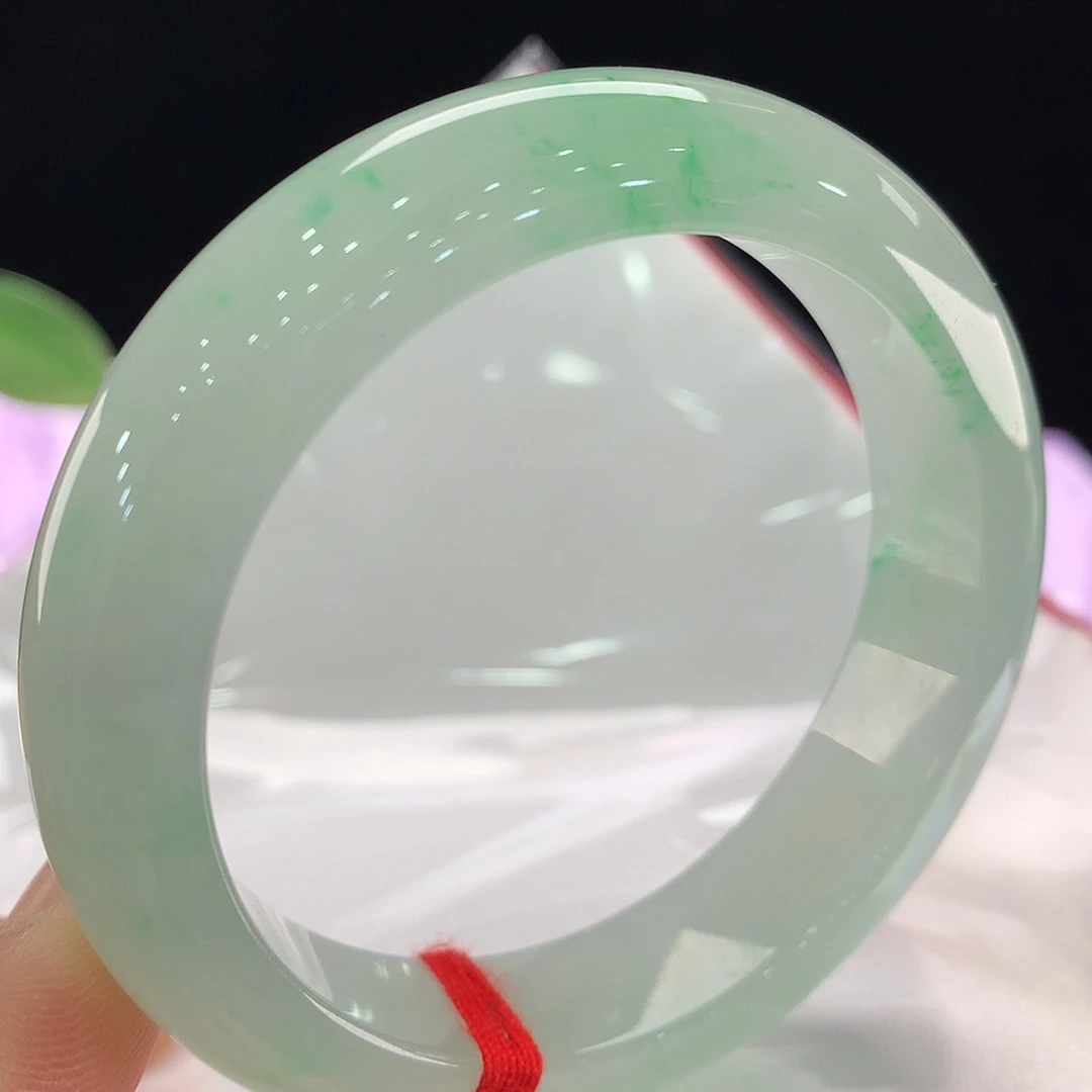 翡翠未镶嵌手镯0360