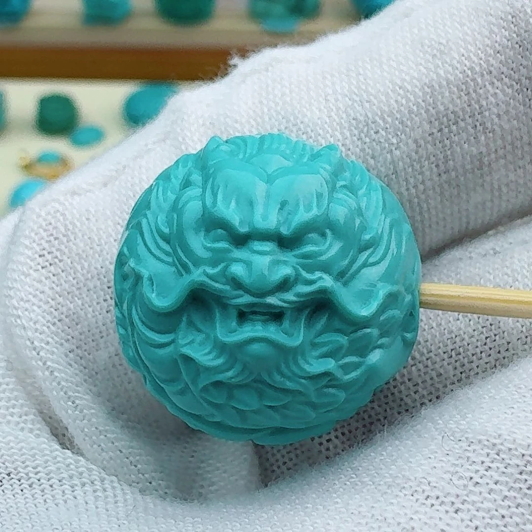 绿松石龙珠18.8未镶嵌