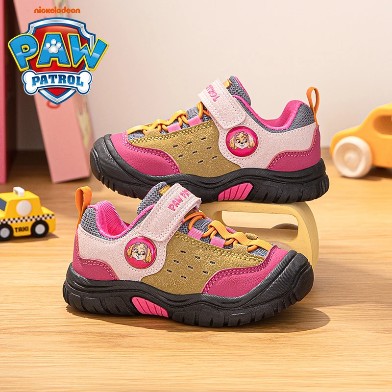 汪汪队2025春秋季新款女童运动鞋3-6岁小童软底防滑休闲儿童鞋子