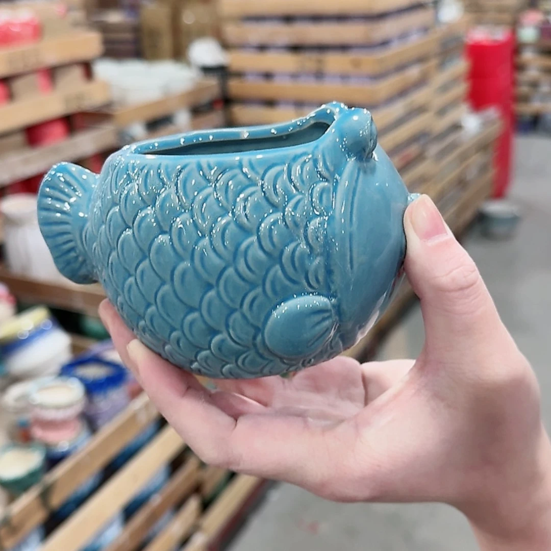 【闪购商品】陶瓷福利品，花盆凑单满10元发货！