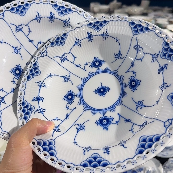 瓷片深盘深盘两个