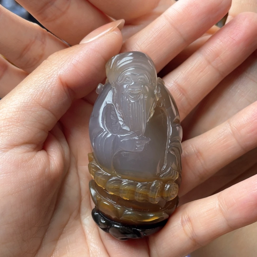 玛瑙/玉髓玛瑙未镶嵌吃****酒