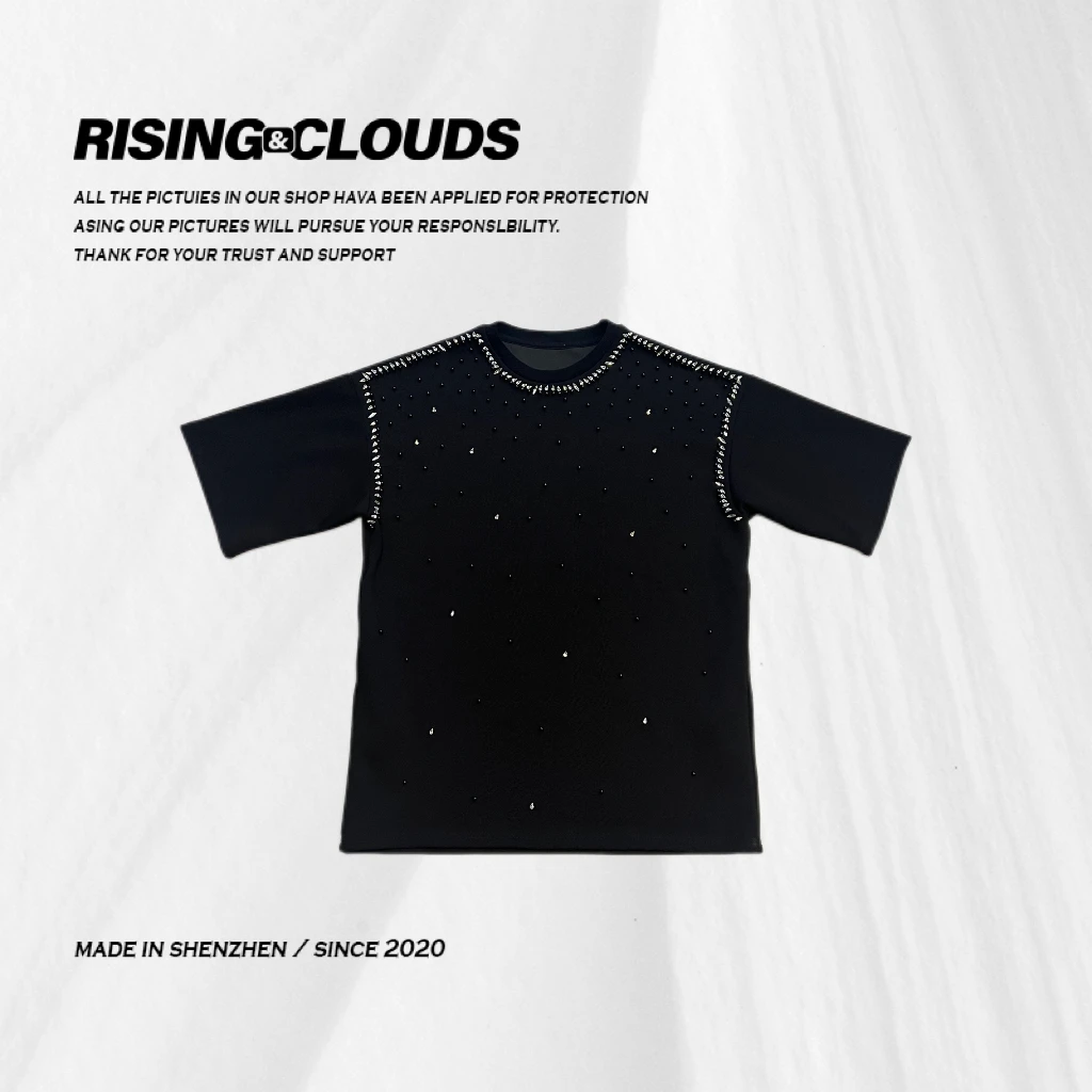 RISING&CLOUDS莎莎【星昼】2025春夏深圳南油圆领短袖020177