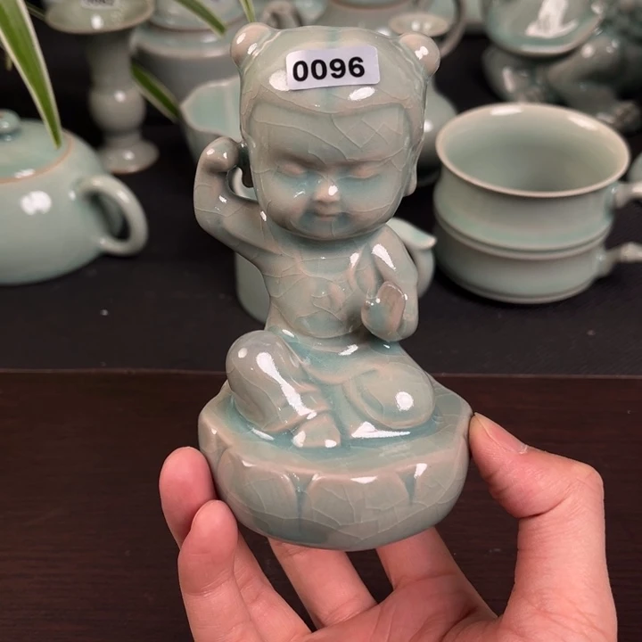 杯0096 青鸾汝瓷汝州发货