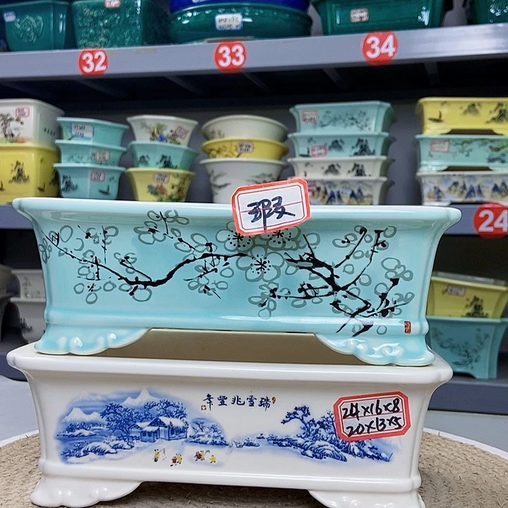 紫砂花瓶紫砂花盆