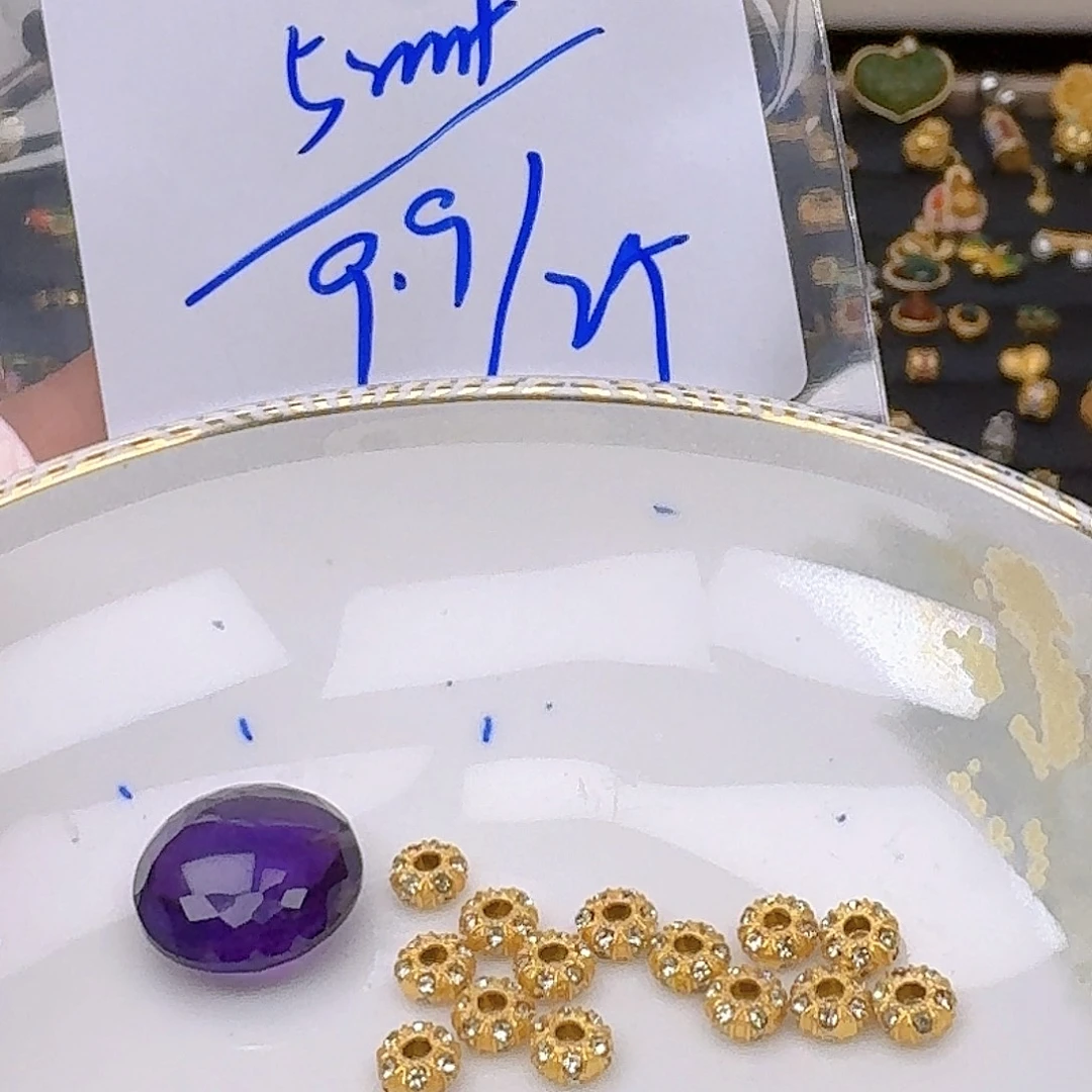 颈饰紫晶银S925镶嵌紫水晶925镶嵌176