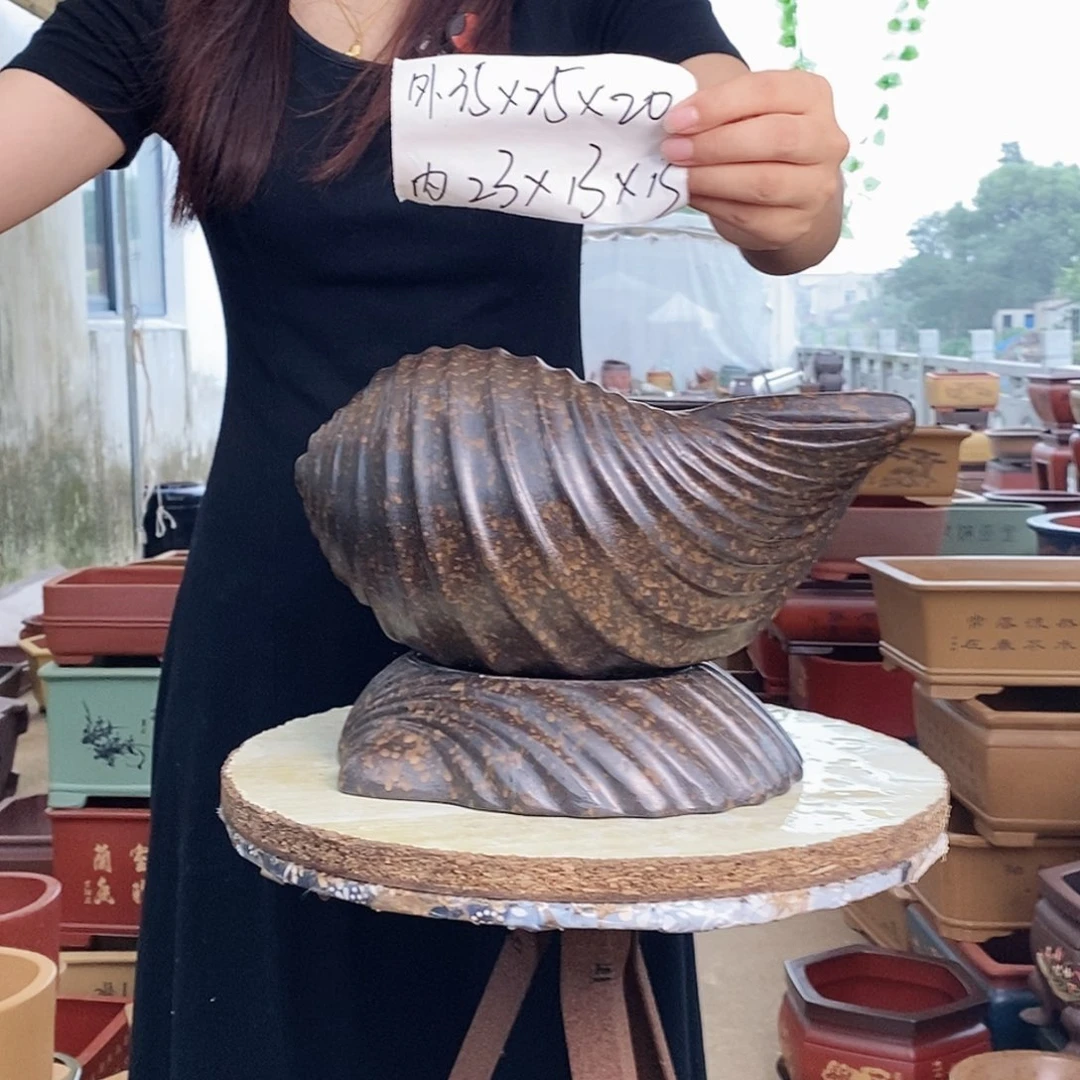 紫砂花盆紫砂花盆
