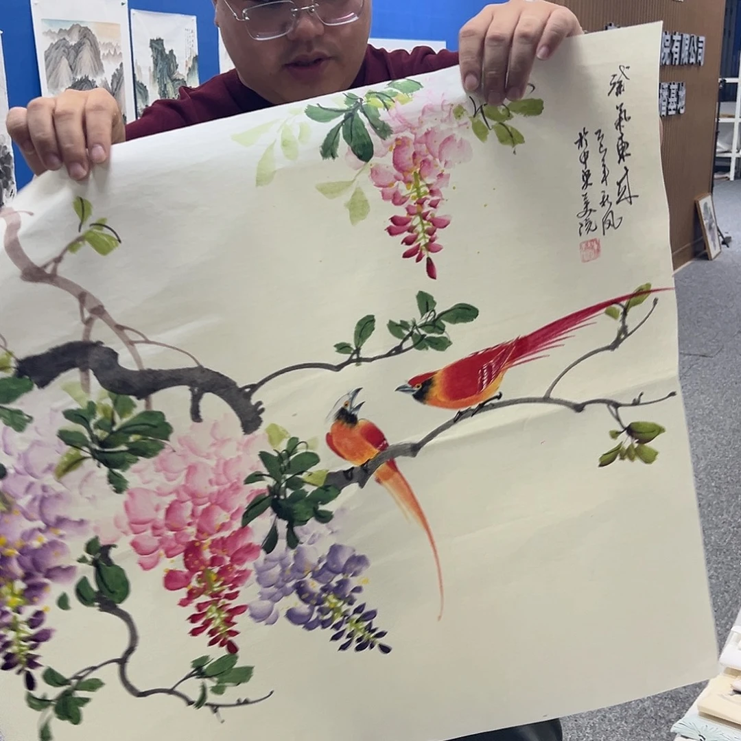 国画国画纯手绘作品