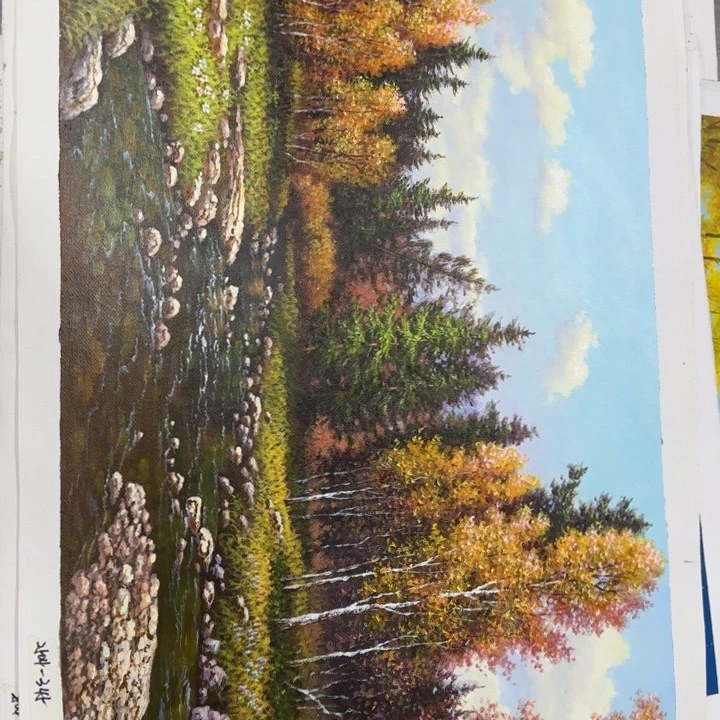 油画你是一种什么样的体验。