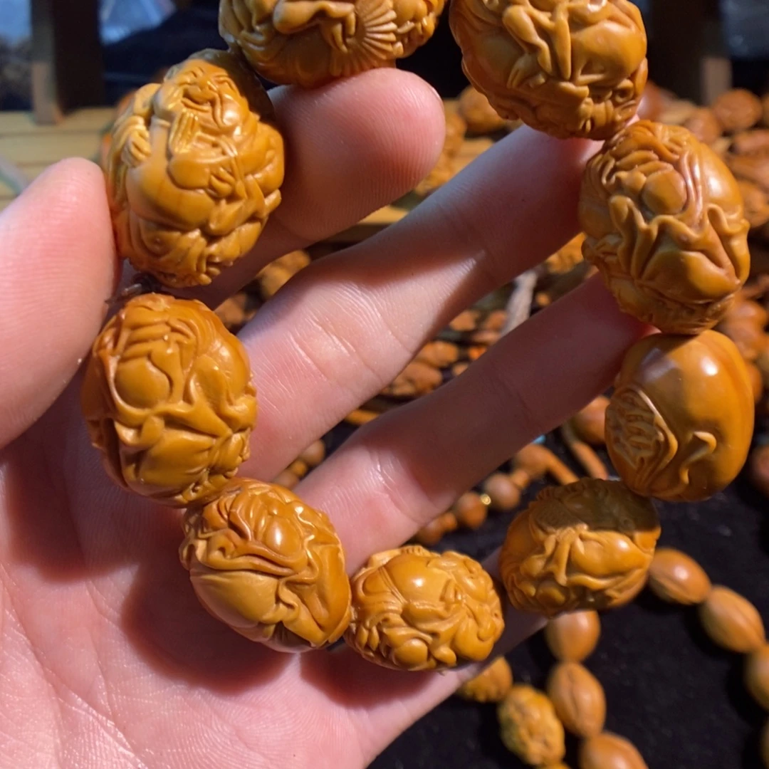 橄榄核手串/手链财神