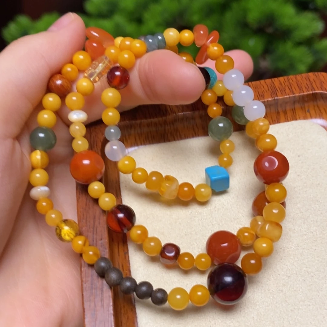 【闪购商品】手链蜜蜡未镶嵌手串