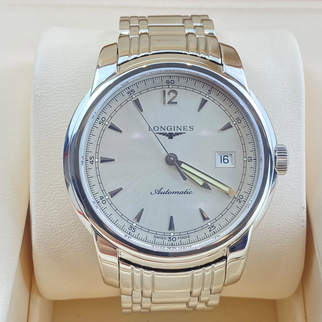 99新 Longines/浪琴 浪琴索伊米亚系列男士自动机械腕表 41毫米