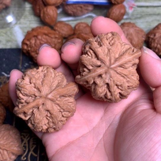 文玩核桃手把件粗筋45尺