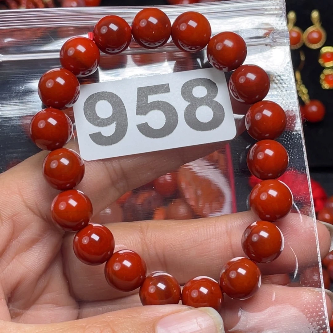 玛瑙/玉髓手链合金皓****)